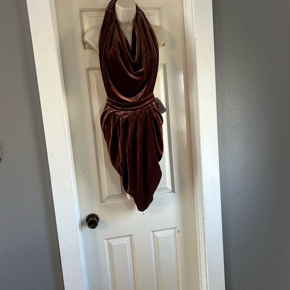 Fashion Nova Rich Brown Velvet Cover